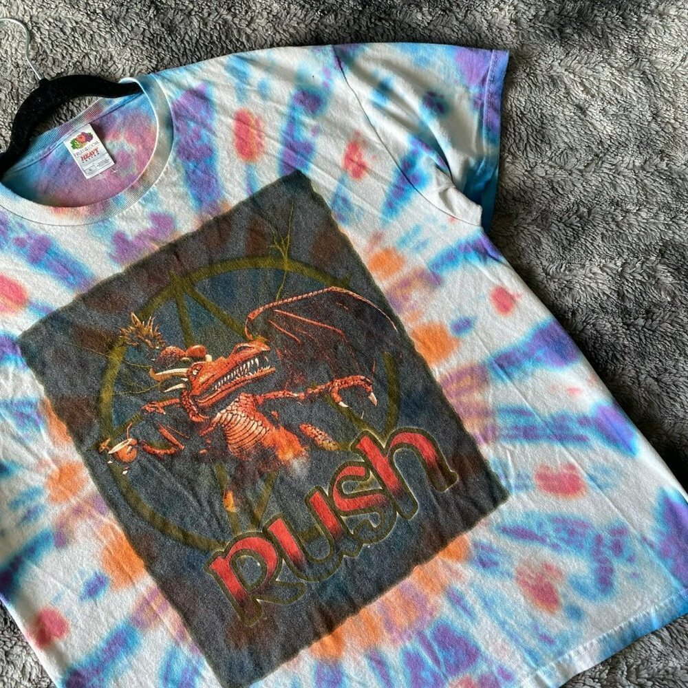 Rush 30th Anniversary Tie Dye Tour Tee - Picture 6 of 12